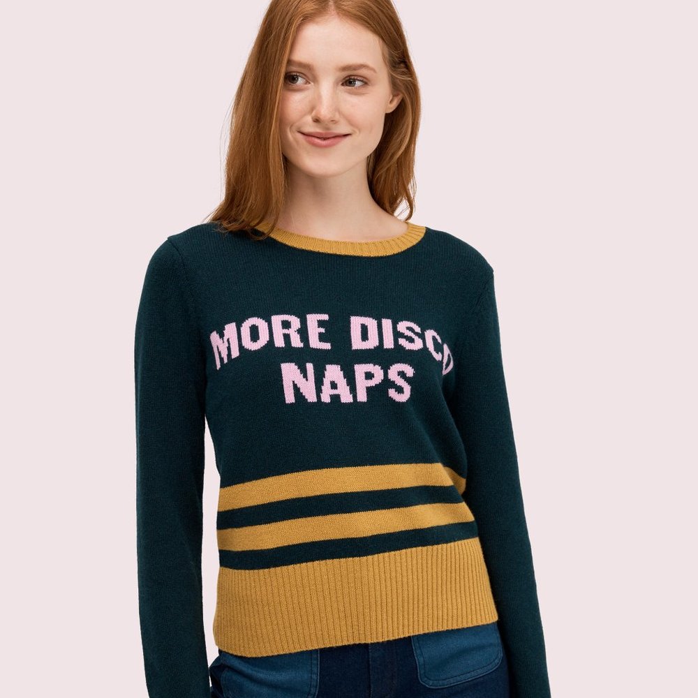 kate spade new york More Disco Naps Sweater